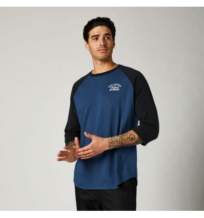 FOX ORIGINAL SPEED 3/4 RAGLAN [DRK INDO] - Image 4