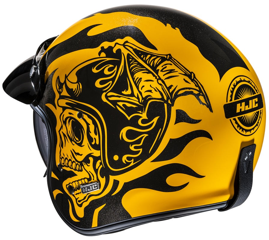 Hjc V31 Flame - Galben