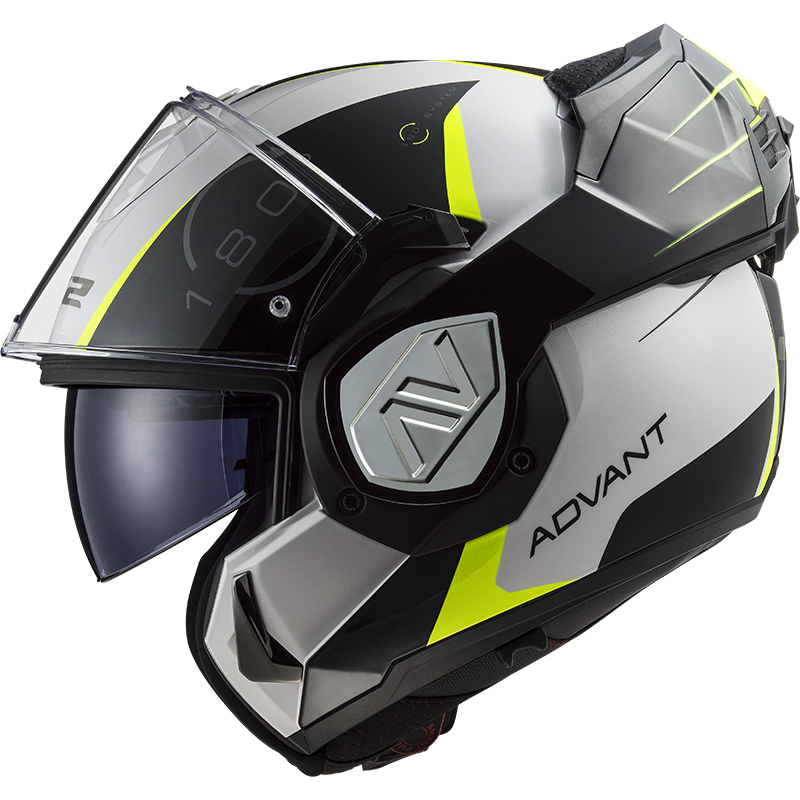 LS2 FF906 ADVANT CODEX WHITE BLACK-06 - Image 5