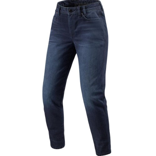 REV'IT! Harper Tapered Ladies Dark Blue Used L32 - Image 1