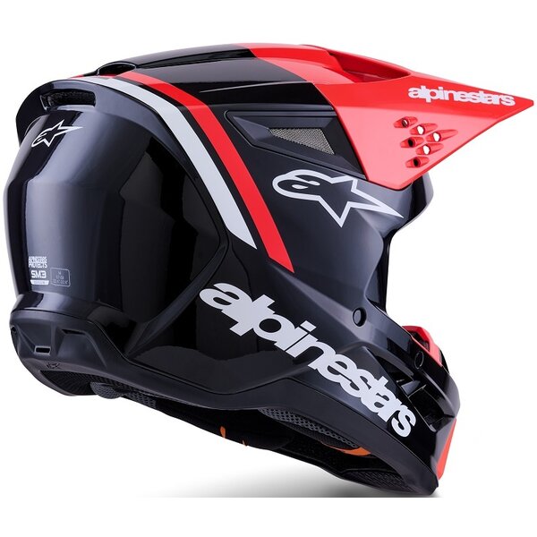 Negru/Rosu fluo/Alb