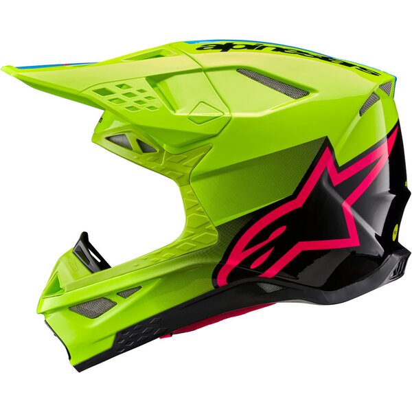 Galben fluo/Negru/Roz