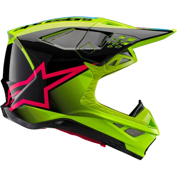 Galben fluo/Negru/Roz