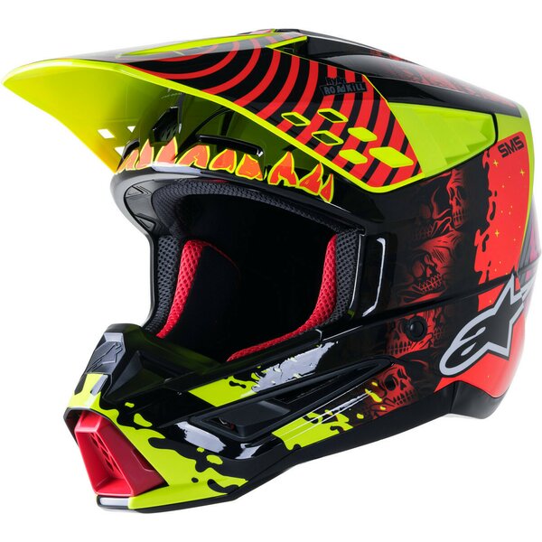 Negru/Rosu/Galben fluo