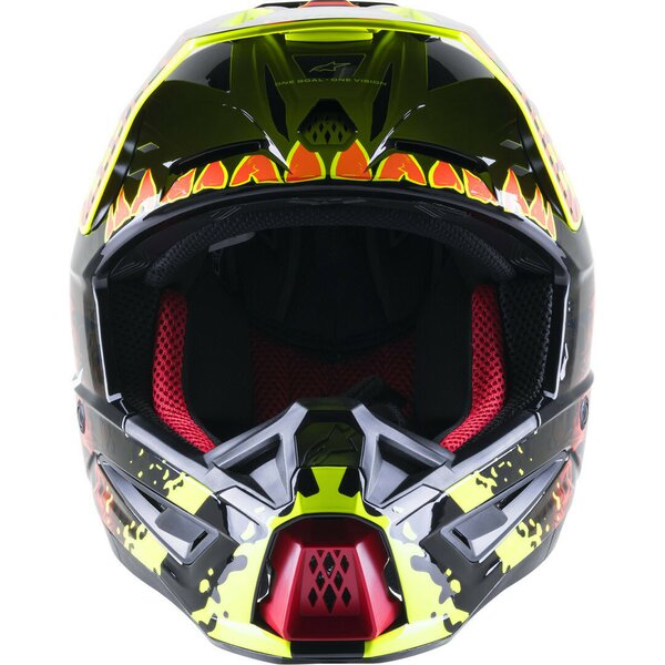 Negru/Rosu/Galben fluo