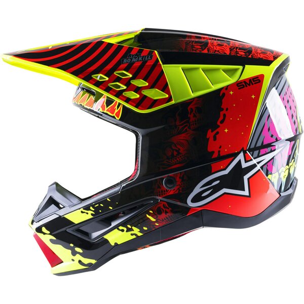 Negru/Rosu/Galben fluo