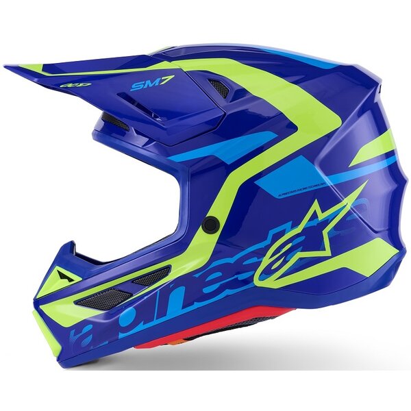 Albastru/Galben Fluo