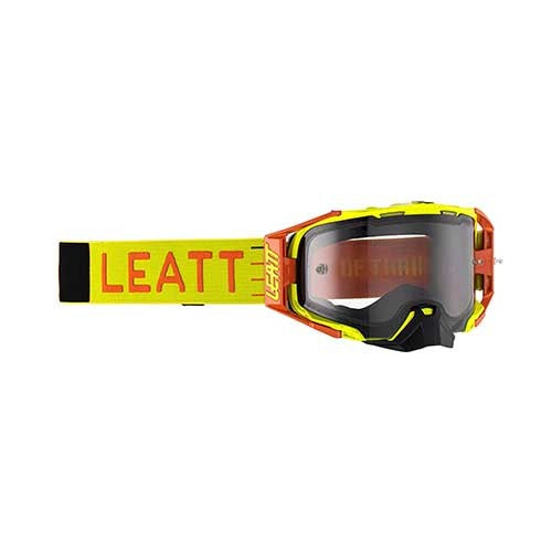 LEATT Goggle Velocity 6.5 Citrus Light Grey 58% - Image 1