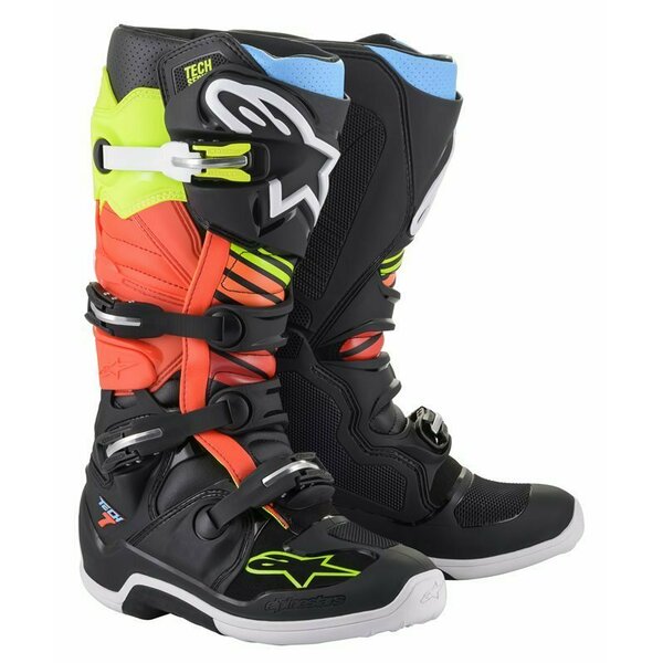 Negru/Rosu/Galben fluo