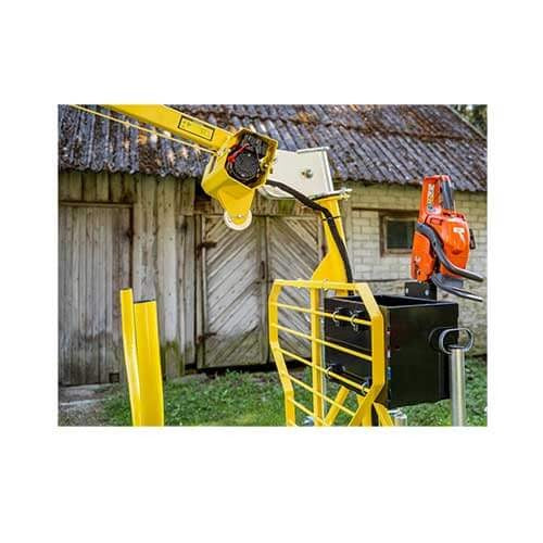 Container pentru bagaje cu suport pentru drujba Iron Baltic