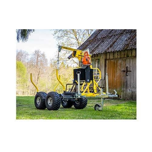 Container pentru bagaje cu suport pentru drujba Iron Baltic