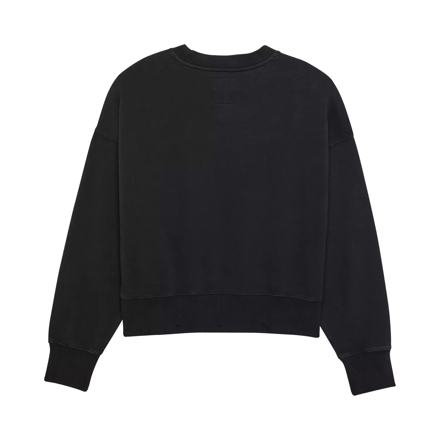 FOX Racing W WORDMARK OVERSIZED FLEECE CREW [BLK] - Image 2