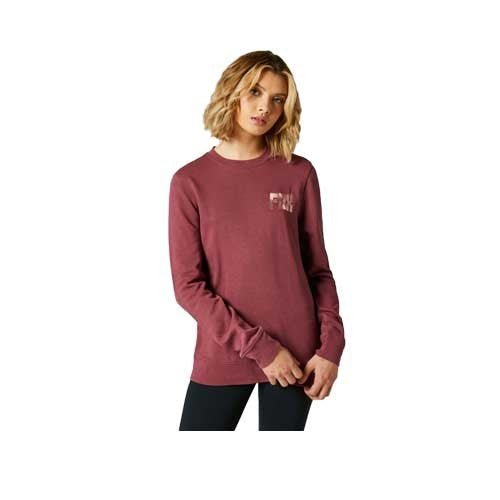 FOX SENT CREW FLEECE [PUR HZ] - Image 1