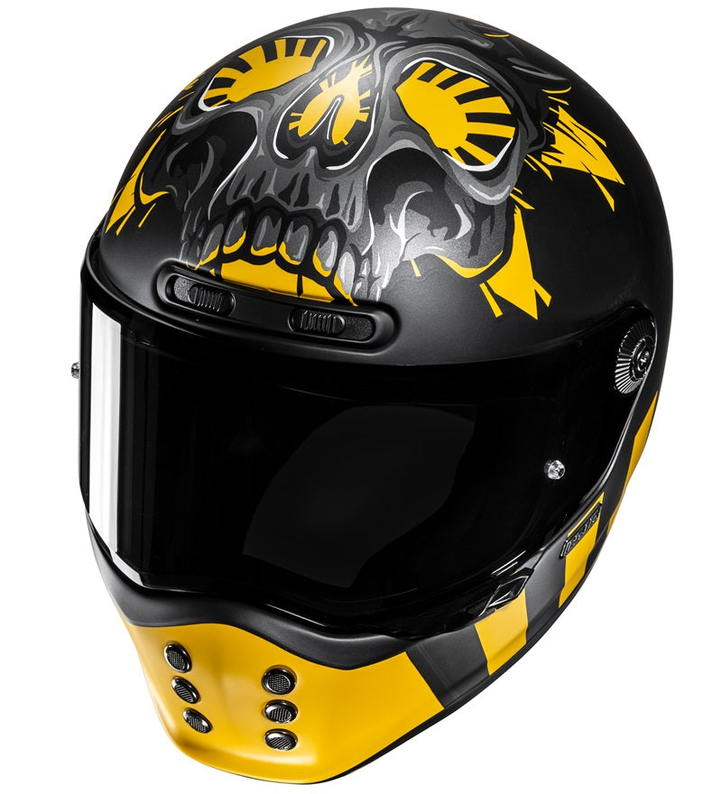 Hjc V10 Crania - Galben