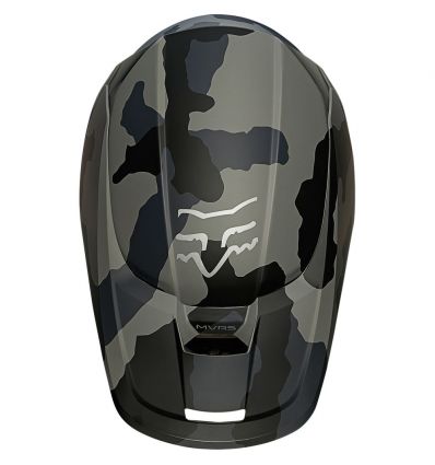 FOX YOUTH V1 TREV HELMET, ECE [BLK CAM] - Image 2