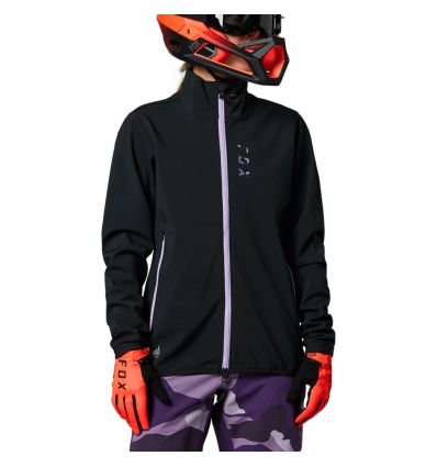 FOX W RANGER FIRE JACKET [BLK/PUR] - Image 1