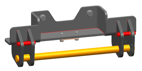 Clema prindere plug zapada ZFORCE 950 / 1000