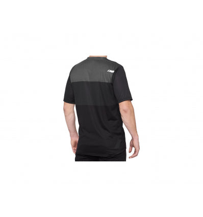 100% AIRMATIC Jersey Charcoal/Black