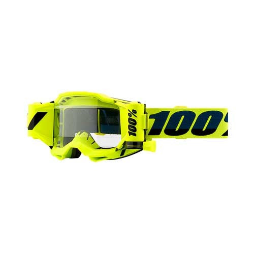 100% OCHELARI 100% ACCURI 2 FORECAST Fluo Yellow - Image 1