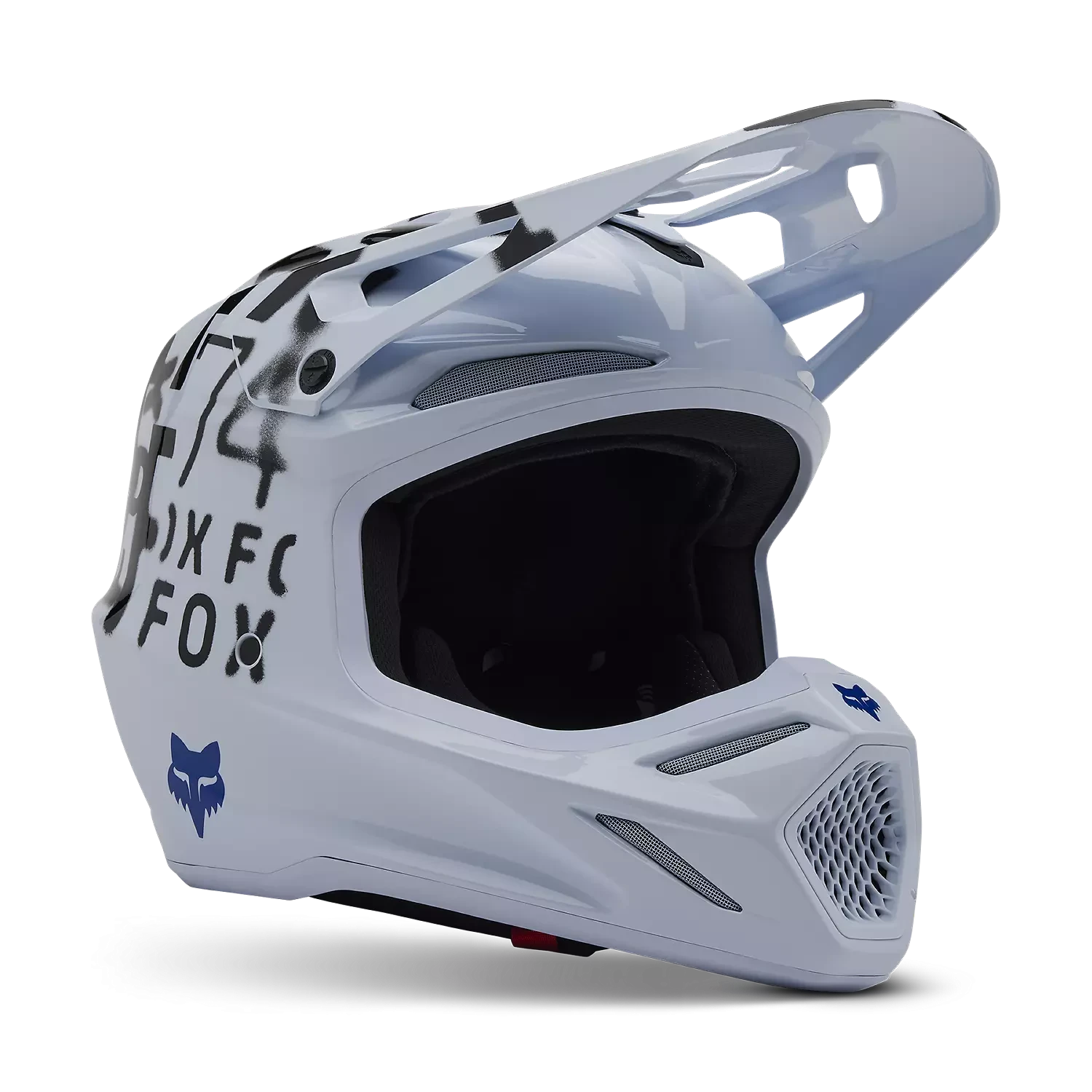 Fox Racing V3 Seventy4 Helmet - Alb