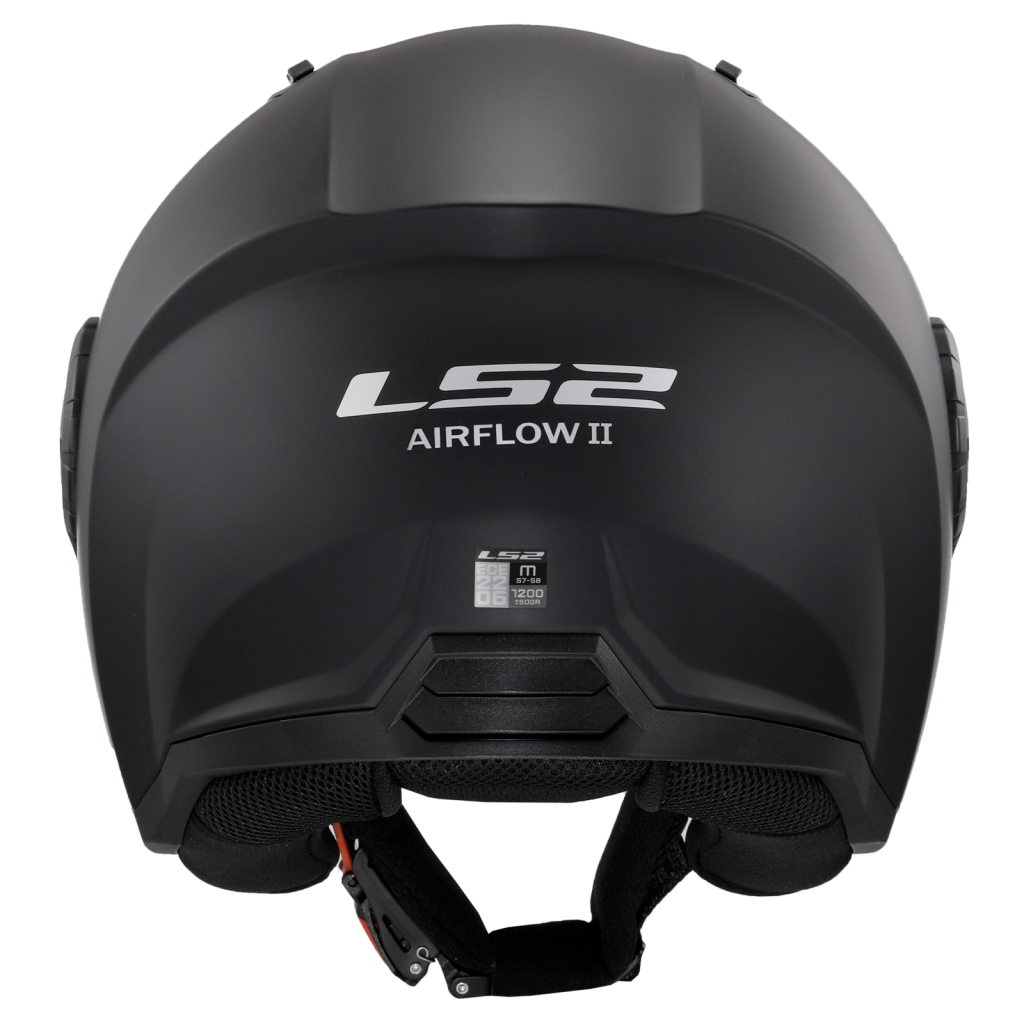 LS2 OF616 AIRFLOW II SOLID MATT BLACK-06