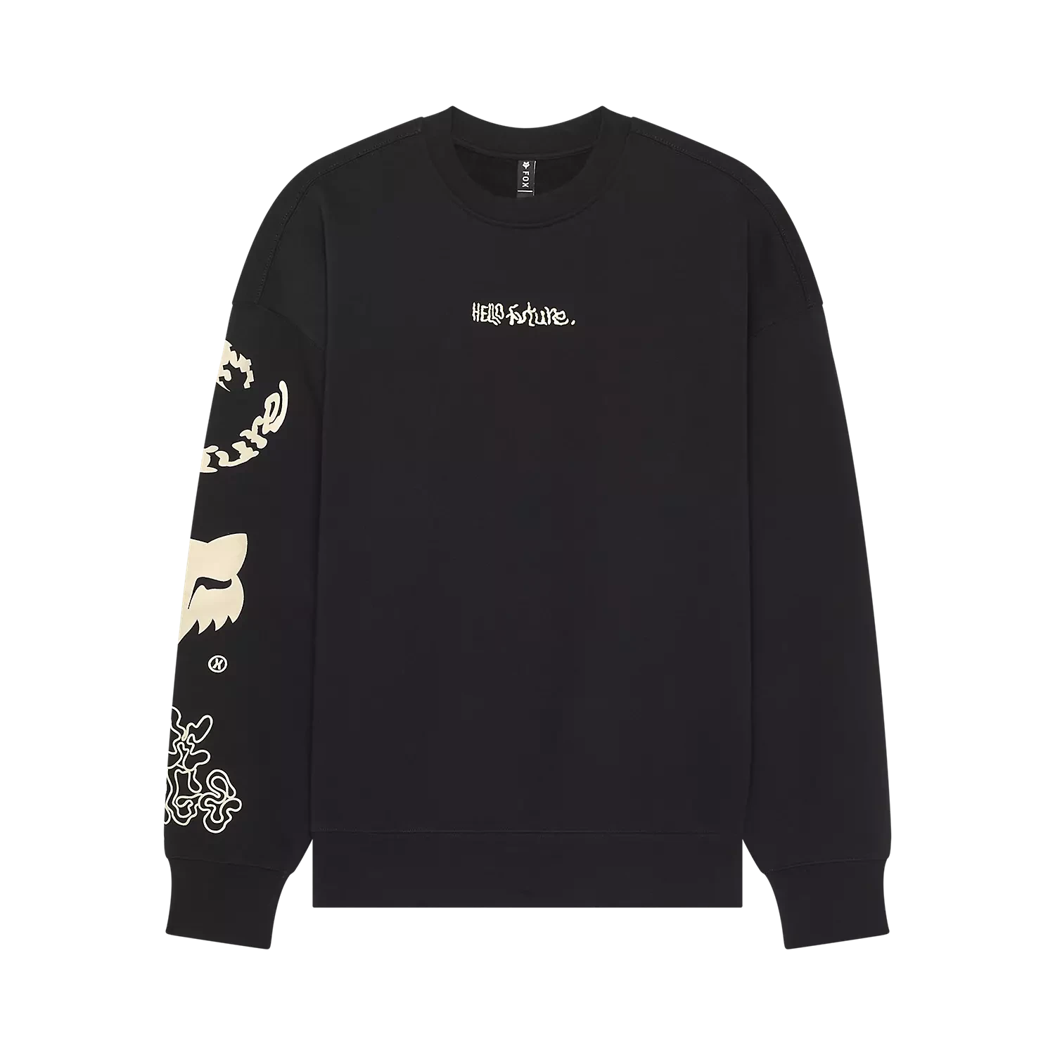 Fox Racing Hello Future Oversized Flc Crew - Negru