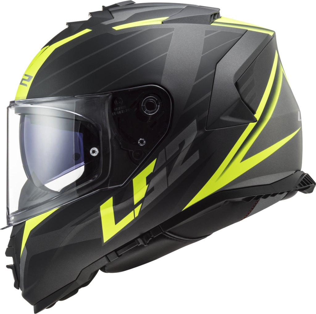 LS2 FF800 STORM II NERVE M.BLACK H-V YELLOW-06 - Image 13