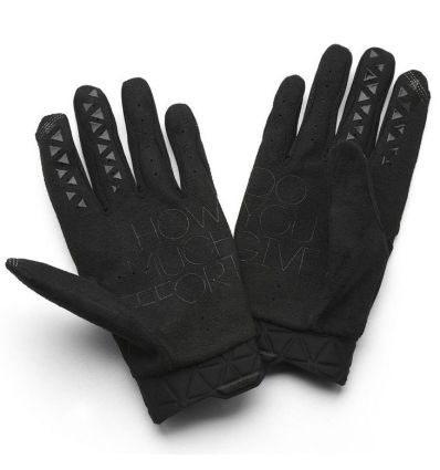 100% Geomatic Gloves Black - Image 2