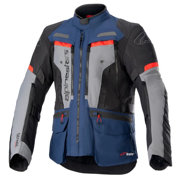 Geaca all season textil impermeabila ALPINESTARS BOGOTA PRO DRYSTAR S Negru/Albastru/Rosu - Negru/Albastru/Rosu