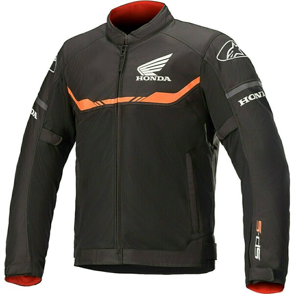 Geaca textil vara ALPINESTARS HONDA T-SPS AIR M Negru/Rosu - Negru/Rosu
