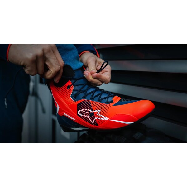 Rosu fluo/Albastru/Negru