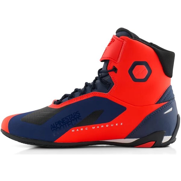 Rosu fluo/Albastru/Negru