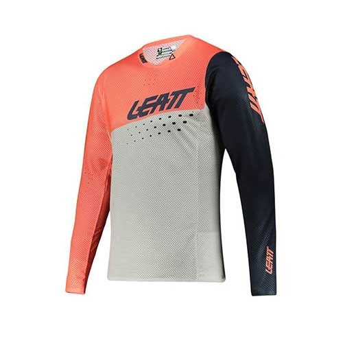 LEATT Jersey MTB Gravity 4.0 Jr Coral - Image 1
