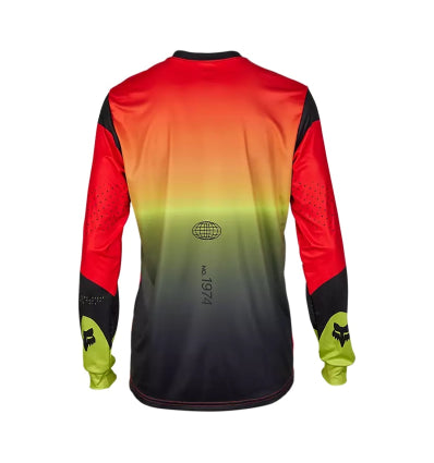 Fox Ranger Ls Jersey Revise - Rosu/Galben