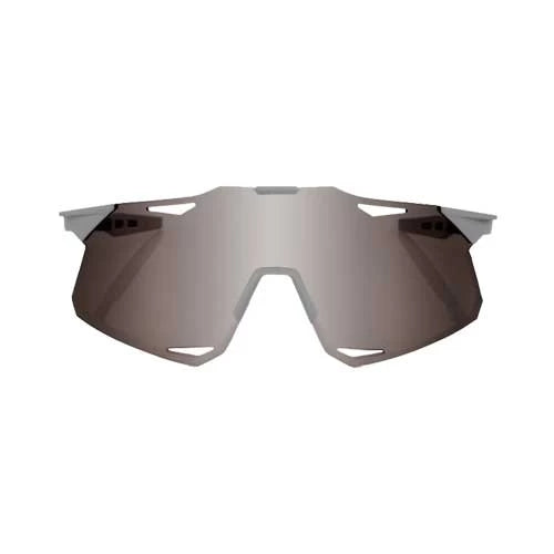 100% HYPERCRAFT - Matte Stone Grey - HiPER Silver Mirror Lens