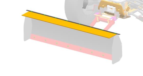 Lama superioara plug zapada 60 CFMOTO