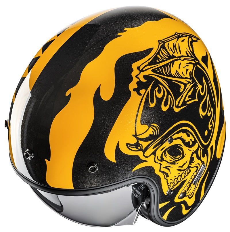 Hjc V31 Flame - Galben