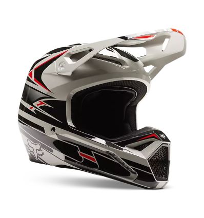 FOX YTH V1 GOAT STRAFER HELMET [BLK] - Image 6