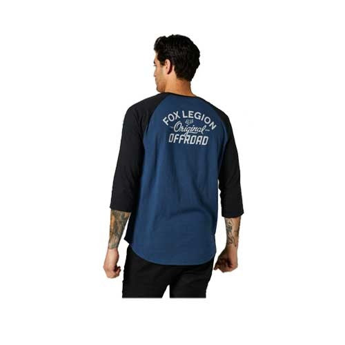 FOX ORIGINAL SPEED 3/4 RAGLAN [DRK INDO] - Image 2