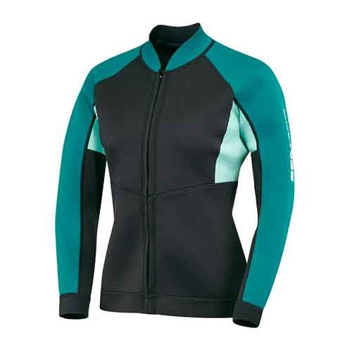 Jacheta Dama Montego Sea Doo - Albastru/Verde