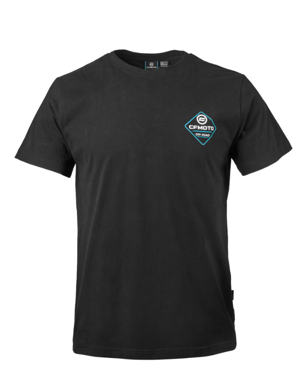 Tricou barbati offroad negru CFMOTO - Image 1