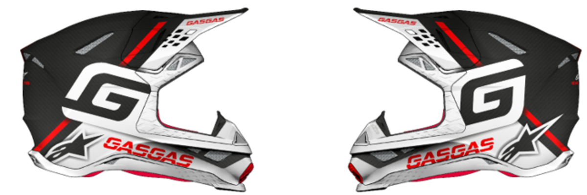 GasGas SM 10 HELMET ECE+DOT - Image 1