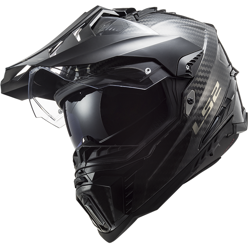LS2 MX701 EXPLORER C GLOSS CARBON - Image 2