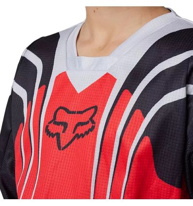 FOX 180 YTH GOAT STRAFER JERSEY [RD] - Image 3