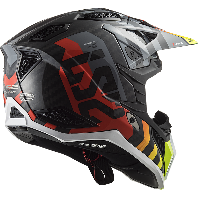 Ls2 Mx703 C X Force Barrier H V 06 - Rosu/Galben