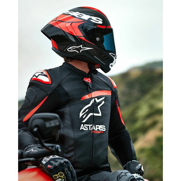 Alpinestars Supertech R10 Element - Alb/Rosu