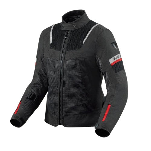 REV'IT! Tornado 4 H2O Ladies Jacket Black-Anthracite - Image 1