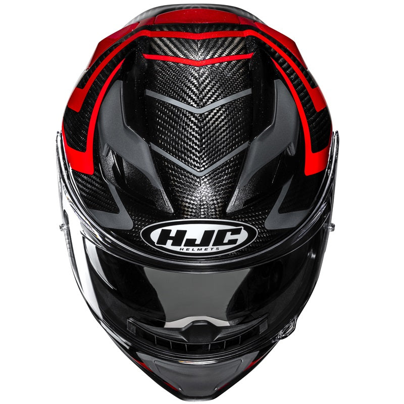 HJC F71 Carbon Nevio Rosu - Image 4