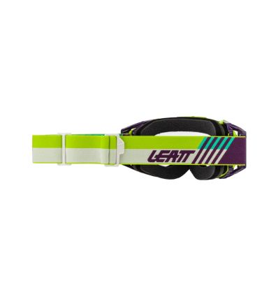 LEATT Goggle Velocity 5.5 Cryztal Lime Purple 75 VLT - Image 3