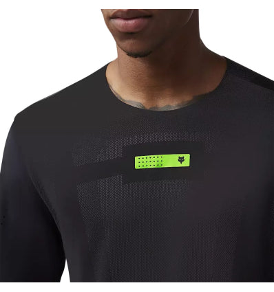 FOX RAWTEC LS JERSEY [BLK] - Image 4